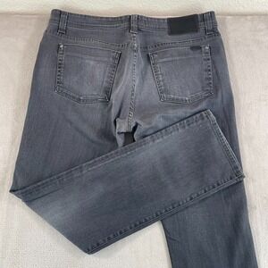 Fidelity Jimmy Jeans Men 38x33 Black Rock Vintage Slim Straight Leg Stretch $209